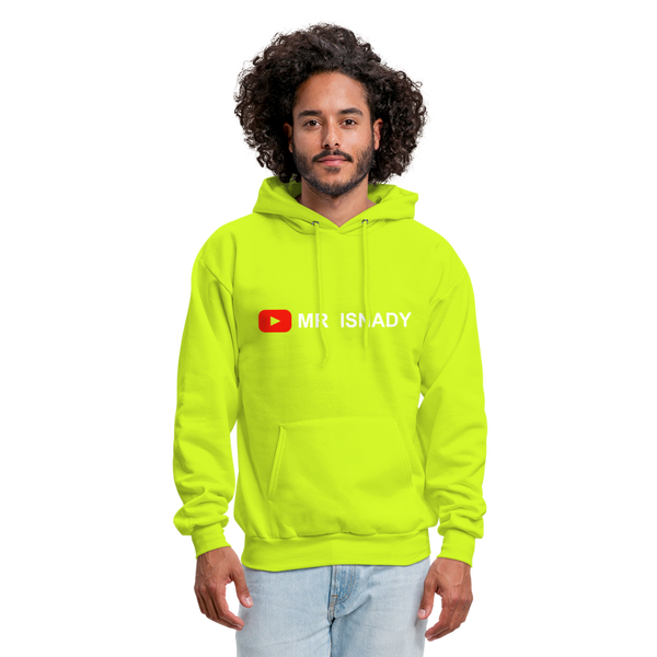 Men's Hoodie - safety green