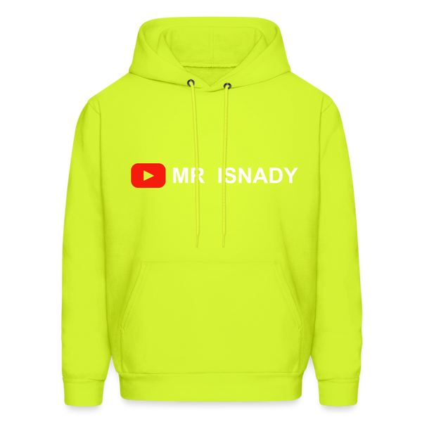 Men's Hoodie - safety green