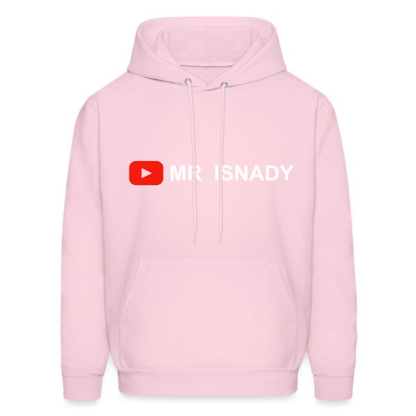 Men's Hoodie - pale pink