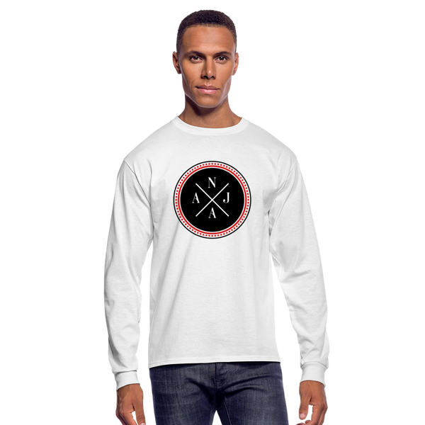 Men's Long Sleeve T-Shirt - white