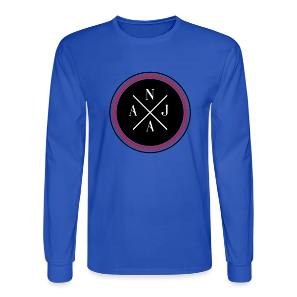 Men's Long Sleeve T-Shirt - royal blue