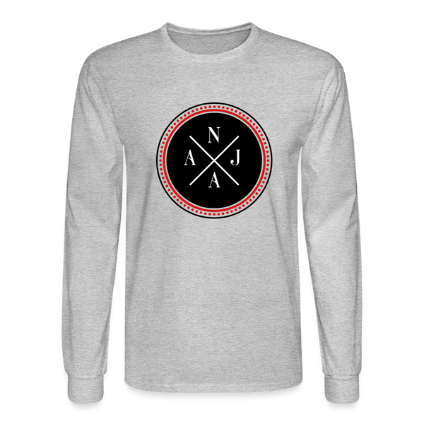 Men's Long Sleeve T-Shirt - heather gray