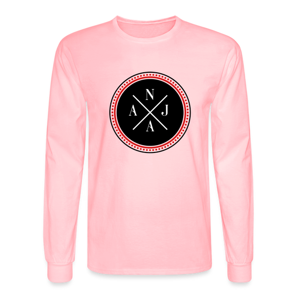 Men's Long Sleeve T-Shirt - pink