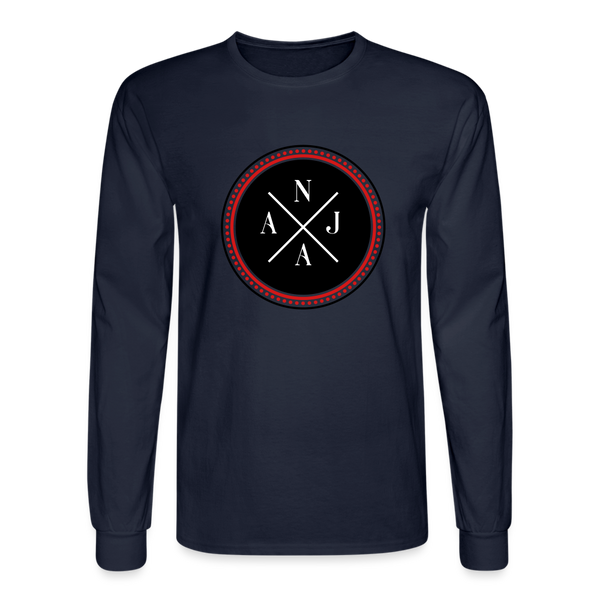 Men's Long Sleeve T-Shirt - navy