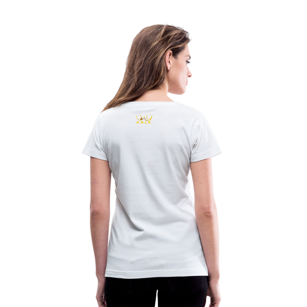 Women's V-Neck T-Shirt - white