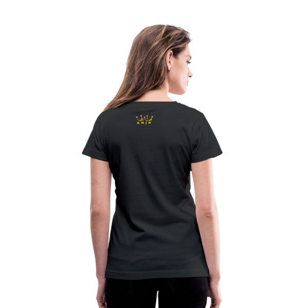 Women's V-Neck T-Shirt - black