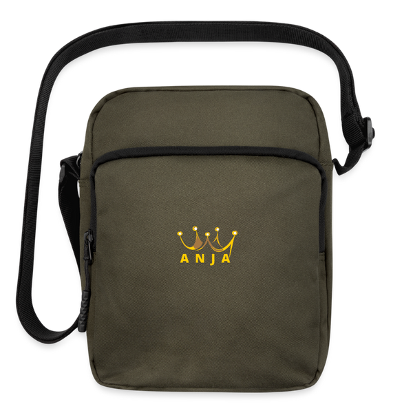 Upright Crossbody Bag - olive