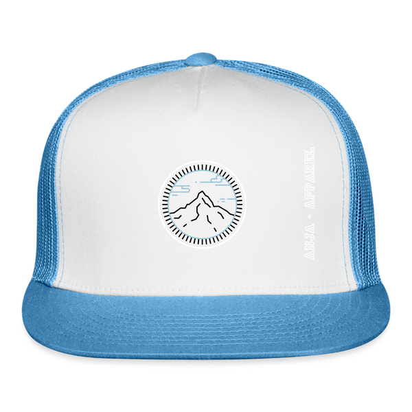 Trucker Cap - white/blue