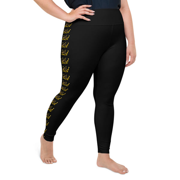 Anja crown print Plus Size Leggings