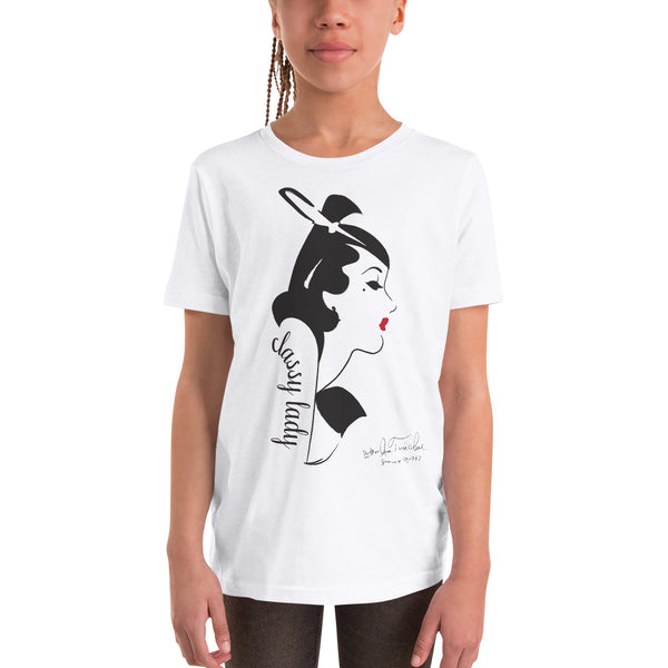 Classy Lady, Youth Short Sleeve T-Shirt