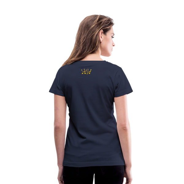 Women's V-Neck T-Shirt - navy
