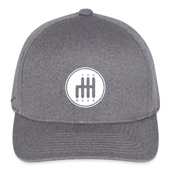 Flexfit Fitted Melange Baseball Cap - light heather gray