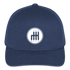 Flexfit Fitted Melange Baseball Cap - heather navy
