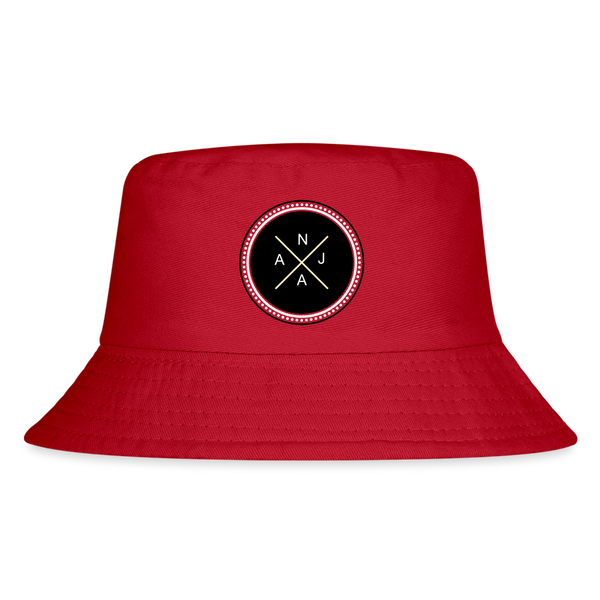 Kid's Bucket Hat - red